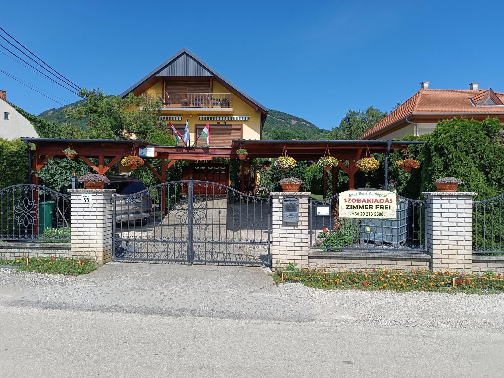 Anna Ilona Vendeghaz Hotel Badacsonytomaj Buitenkant foto