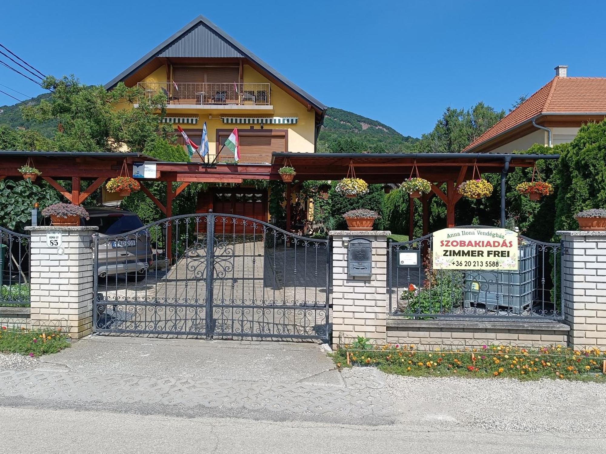 Anna Ilona Vendeghaz Hotel Badacsonytomaj Buitenkant foto